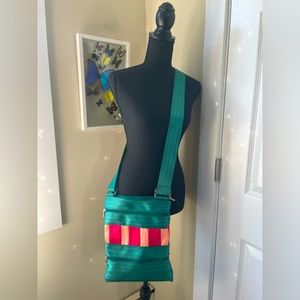 Pink and Green Maggie Bag